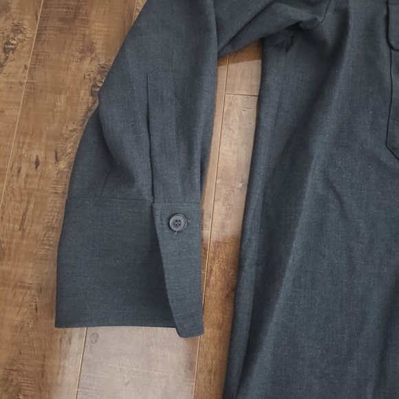 Womens Zara XXL Black Button Down Shirt - Picture 8 of 15